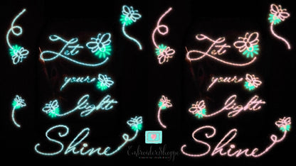 6 x 10 Let You Light Shine