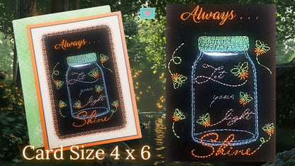 4 x 6 Let You Light Shine