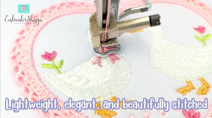 6 x 10 Heart Lace Frame 