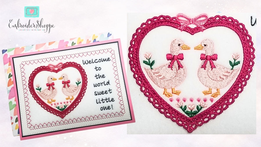 4 x 6 Heart Lace Frame 