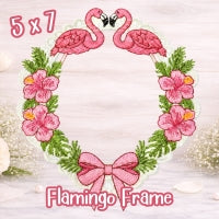 5 x 7 Flamingo Frame