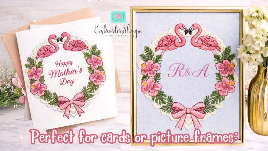 4 x 6 Flamingo Frame