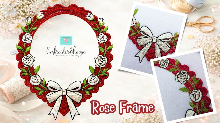 6 x 10 Rose Frame