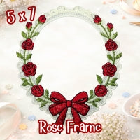 5 x 7 Rose Frame