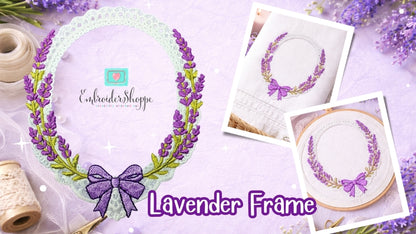 5 x 7 Lavender Frame