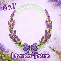 5 x 7 Lavender Frame