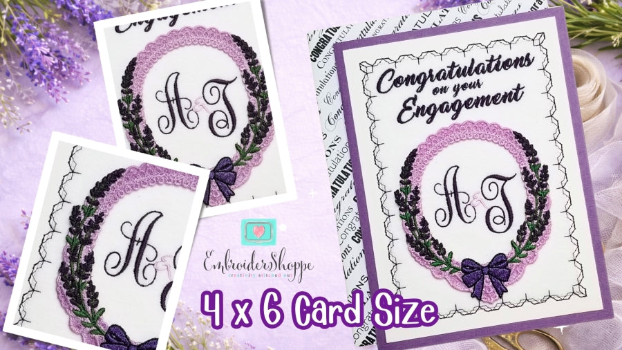 4 x 6 Lavender Frame