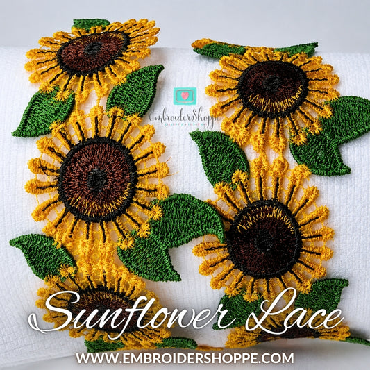 Sunflower Lace Trim