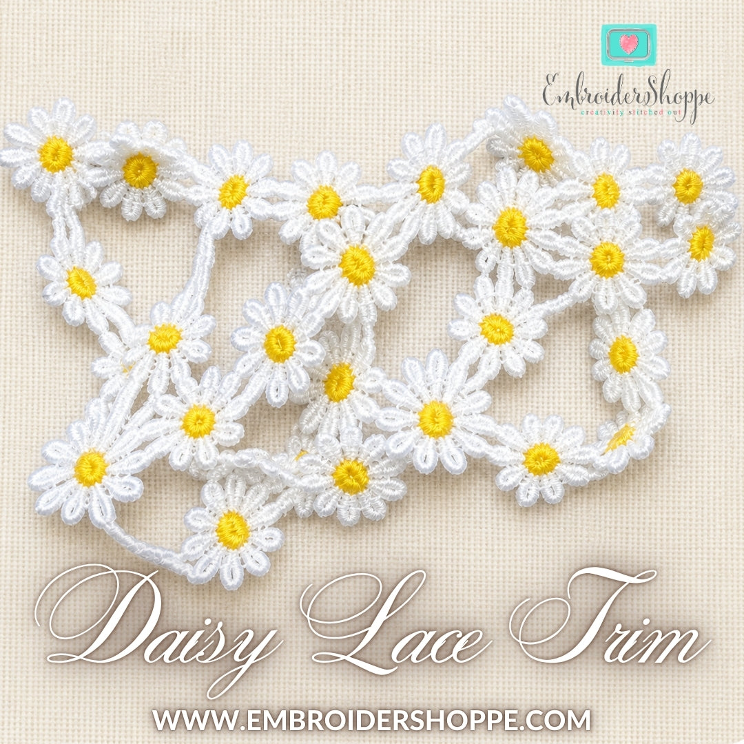 Daisy Lace Trim