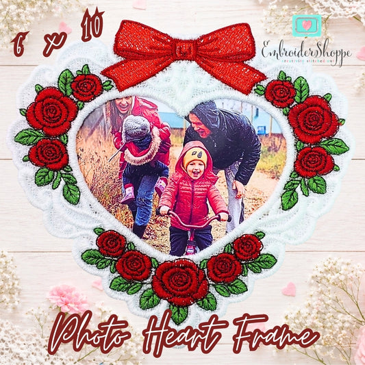 6 x 10 Photo Heart Frame
