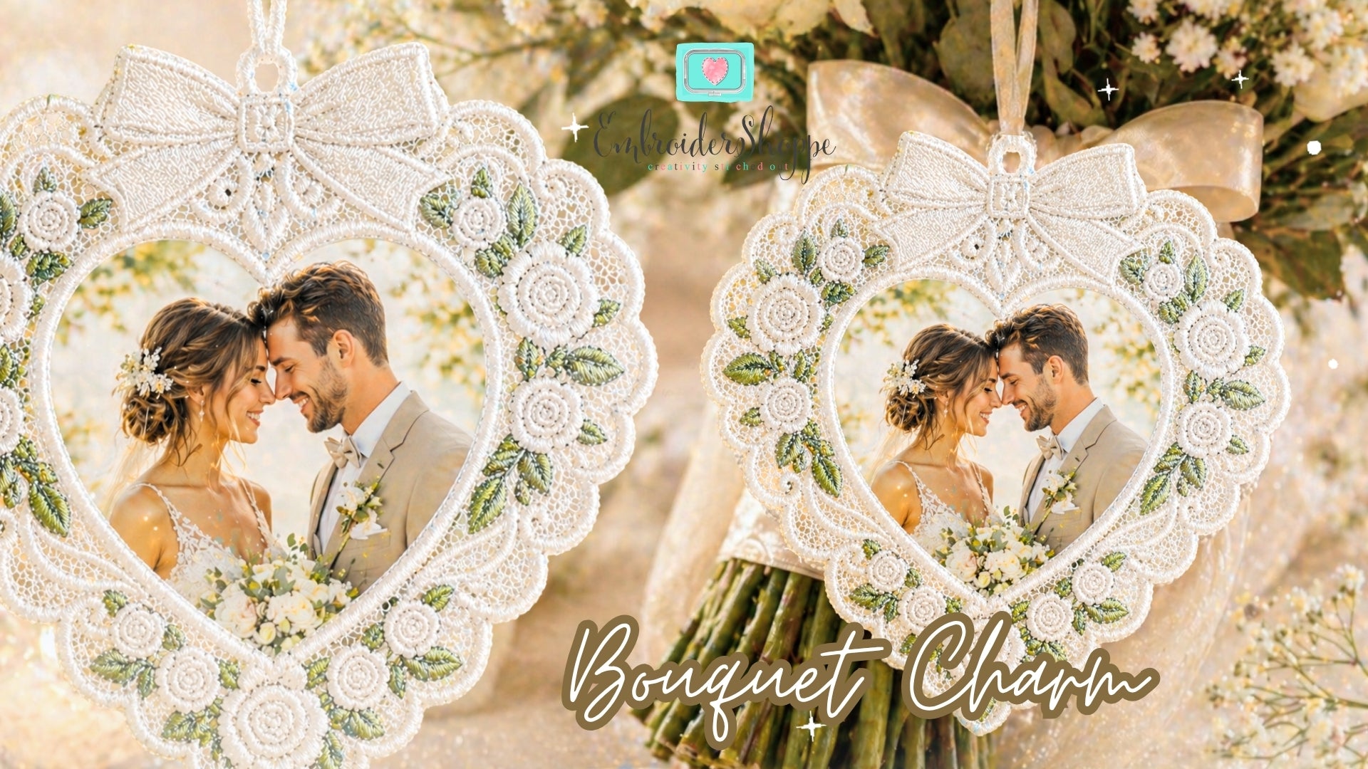 6 x 10 Photo Heart Frame