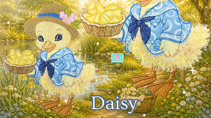 5 x 7 Duckling Daisy