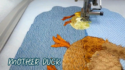 5 x 7 Mother Duck