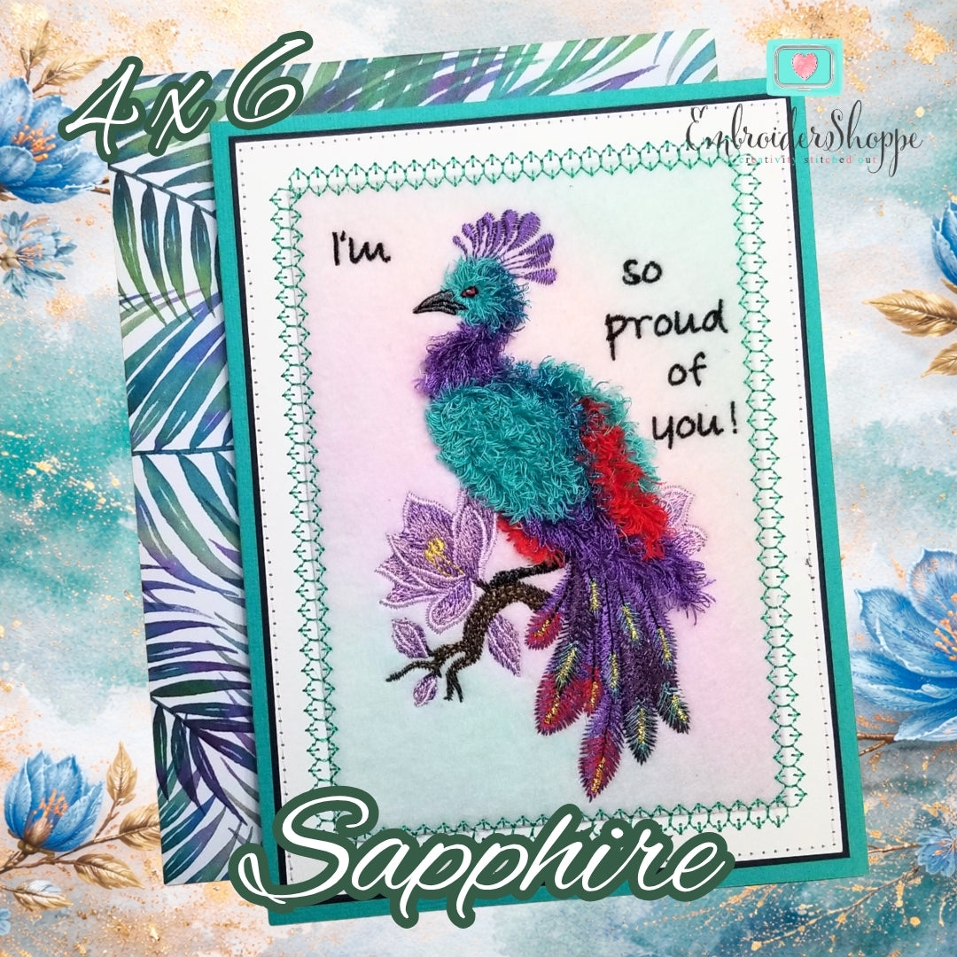4 x 6 Sapphire