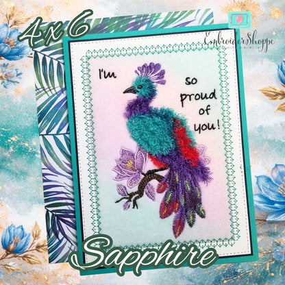 4 x 6 Sapphire