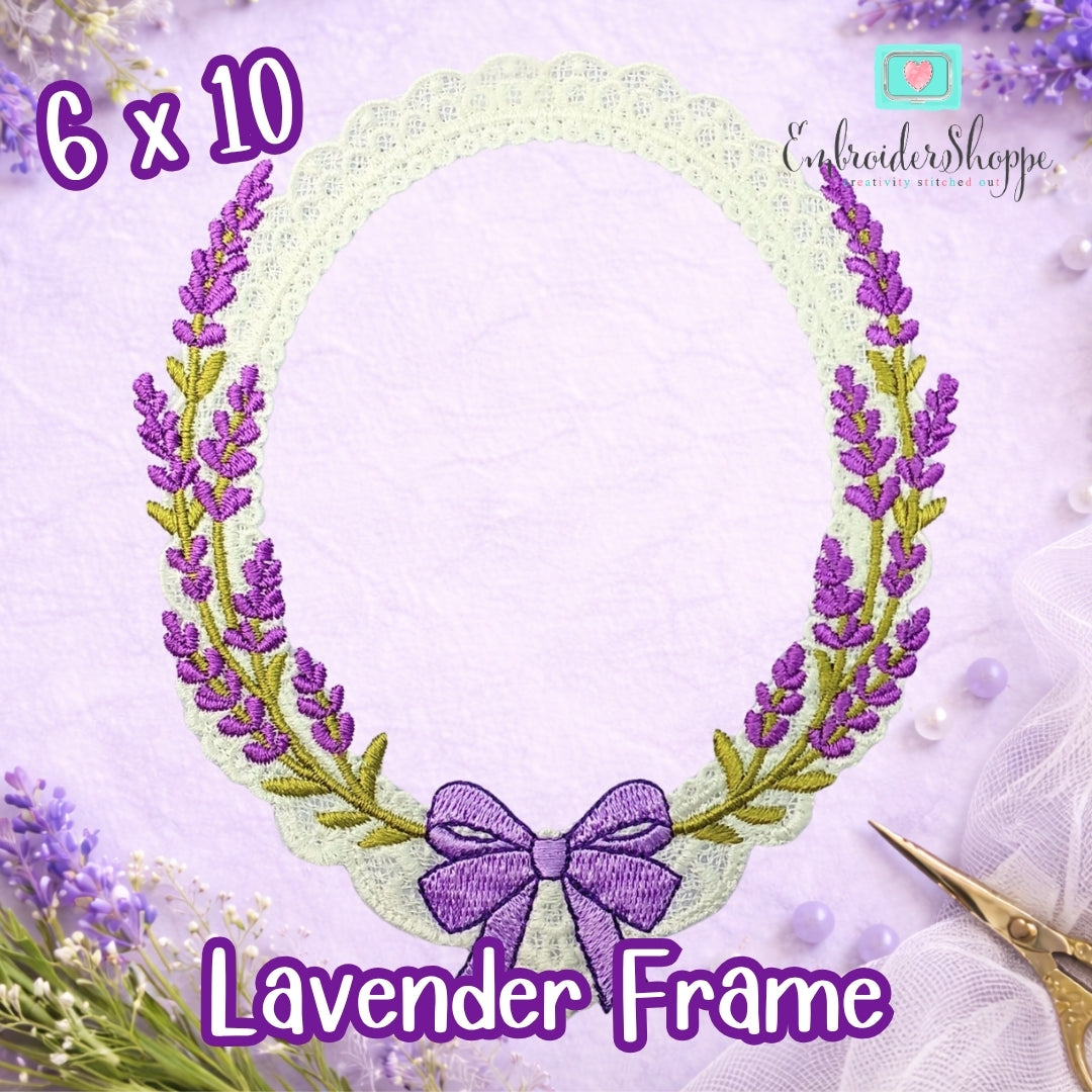 6 x 10 Lavender Frame