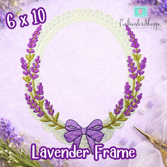 6 x 10 Lavender Frame