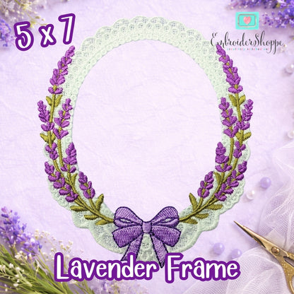 5 x 7 Lavender Frame