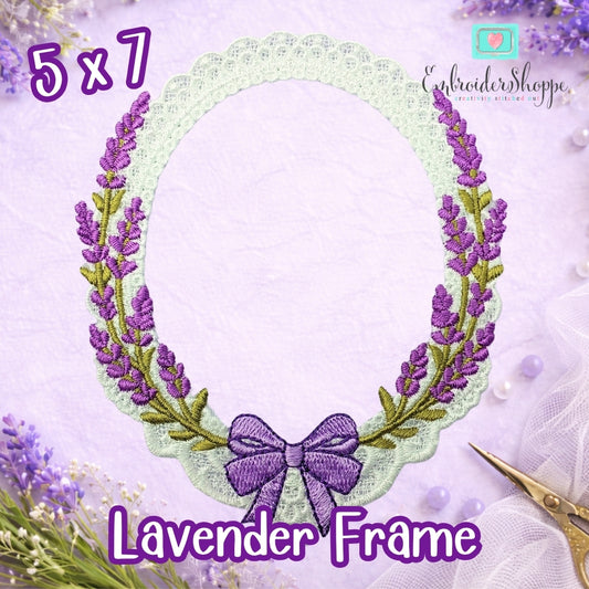 5 x 7 Lavender Frame