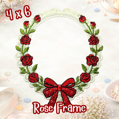 4 x 6 Rose Frame