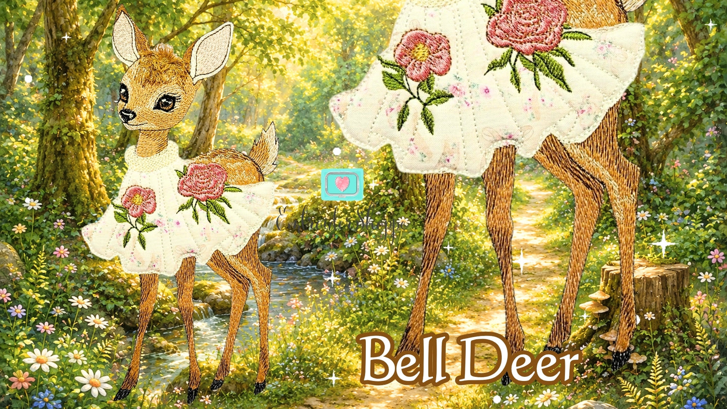 6 x 10 Bell Deer