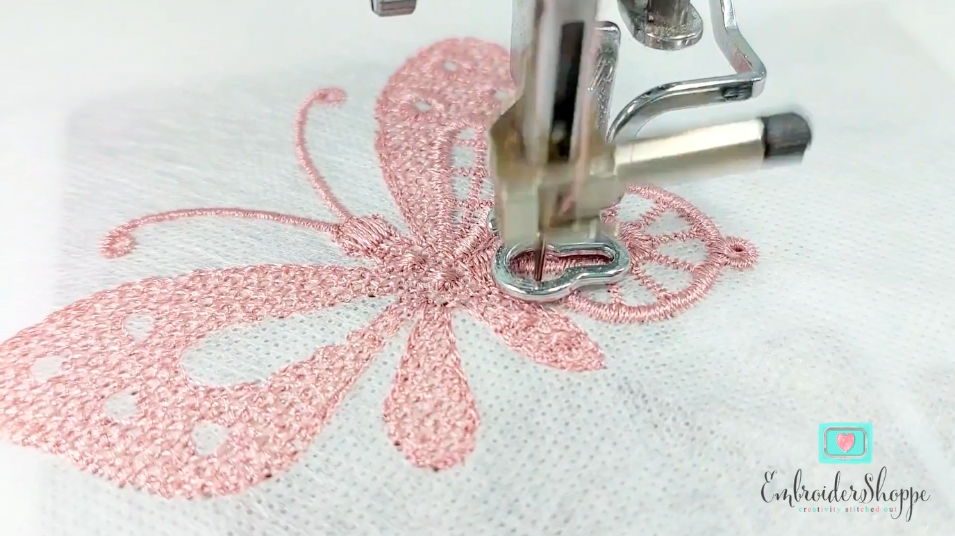 Double Lace Butterfly