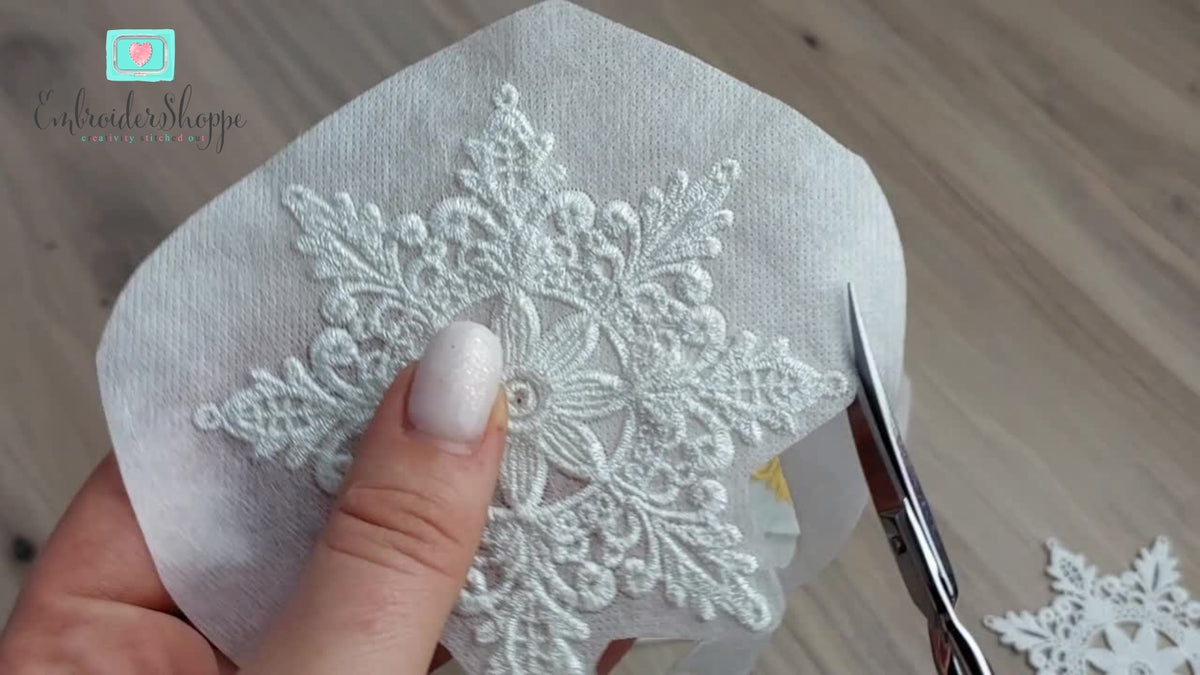 Decorative Lace Stars