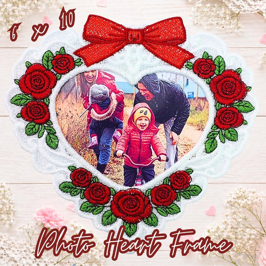 6 x 10 Photo Heart Frame