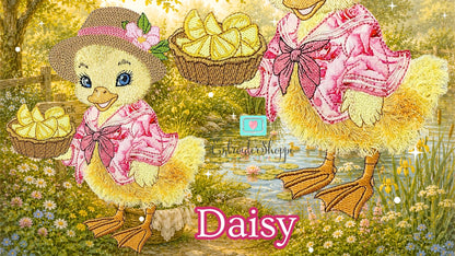 5 x 7 Duckling Daisy