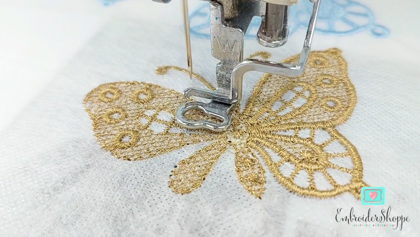 Double Lace Butterfly