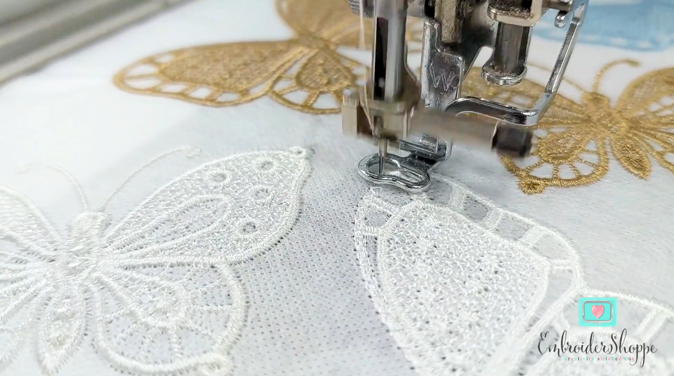 Double Lace Butterfly