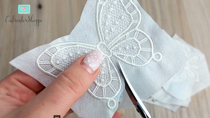 Double Lace Butterfly