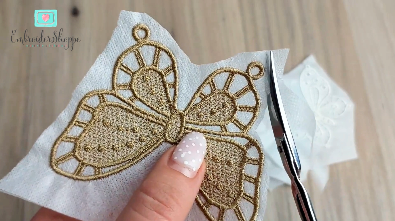 Double Lace Butterfly