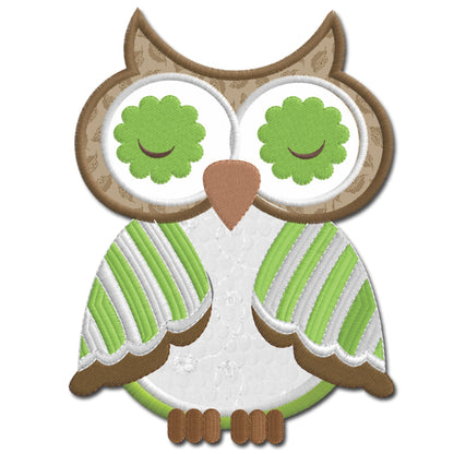Owl 2 Applique 5x7
