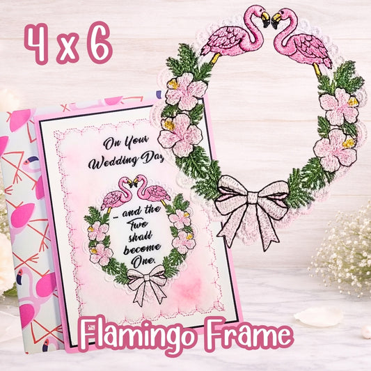 4 x 6 Flamingo Frame