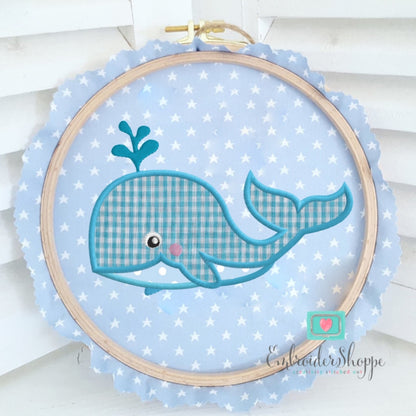 Whale Applique