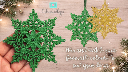 Decorative Lace Stars