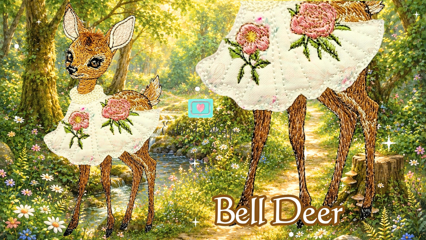 6 x 10 Bell Deer