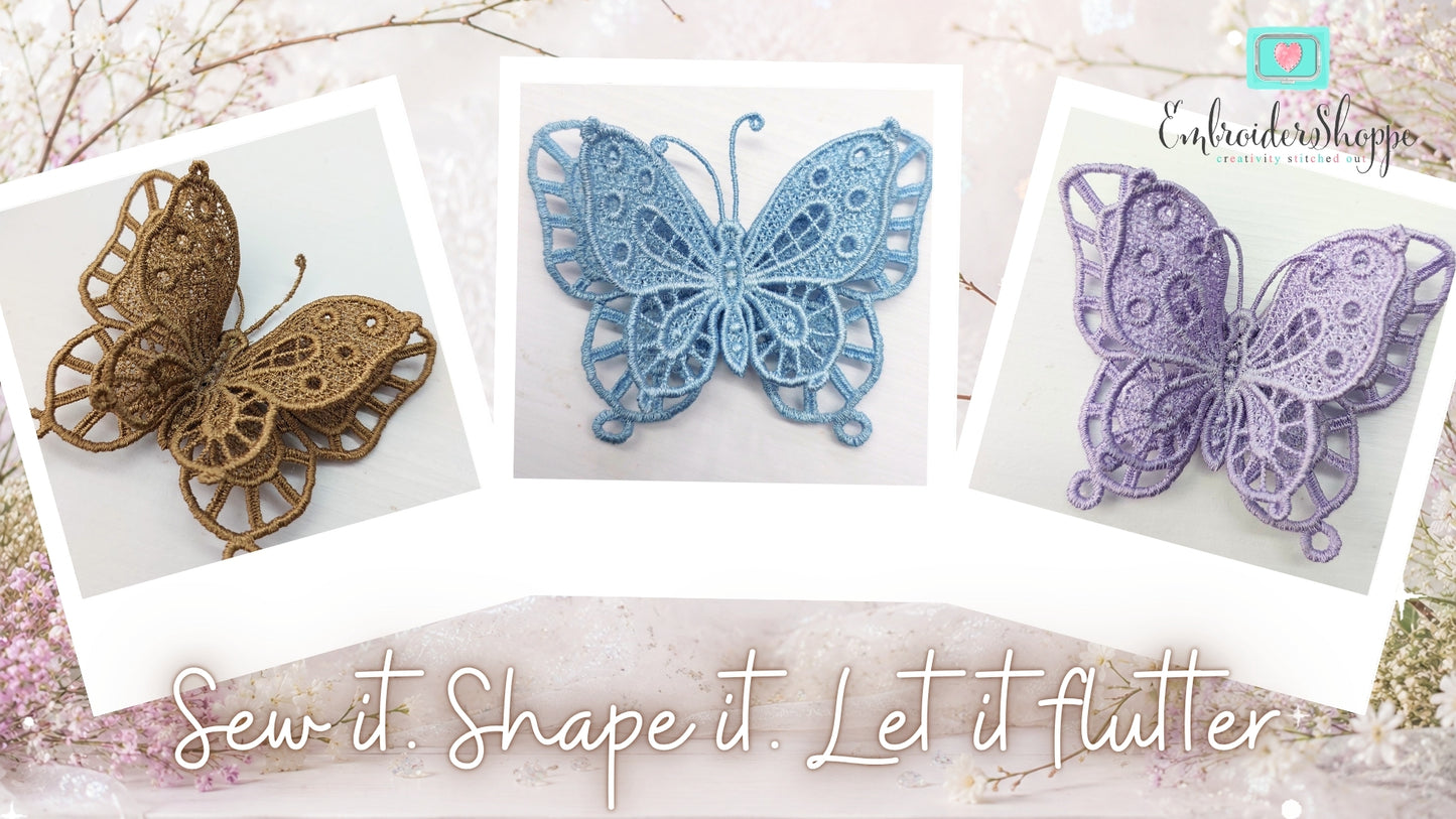 Double Lace Butterfly