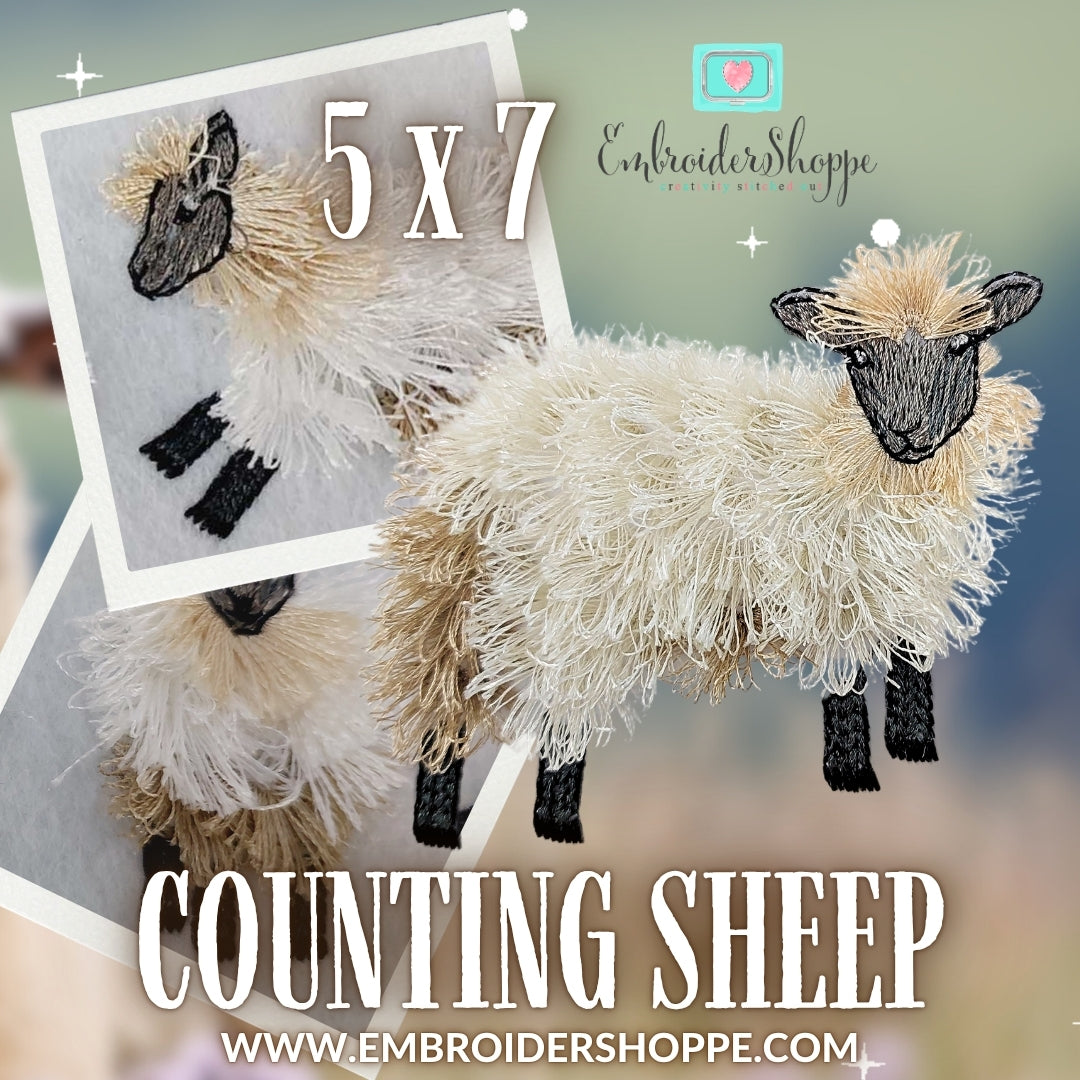 5 x 7 Counting Sheep
