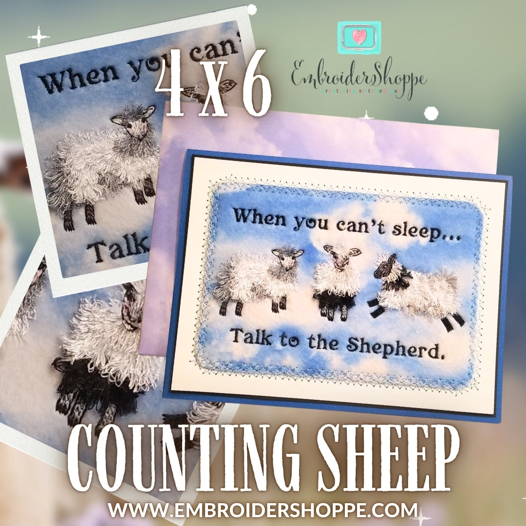 4 x 6 Counting Sheep