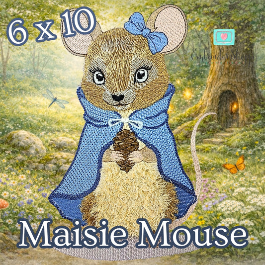 6 x 10 Maisie Mouse