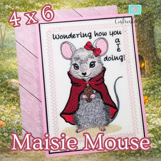 4 x 6 Maisie Mouse