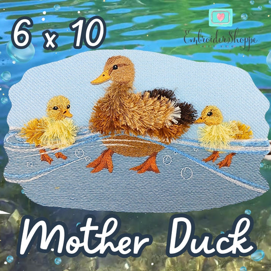 6 x 10 Mother Duck