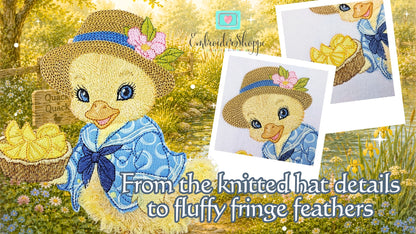 5 x 7 Duckling Daisy