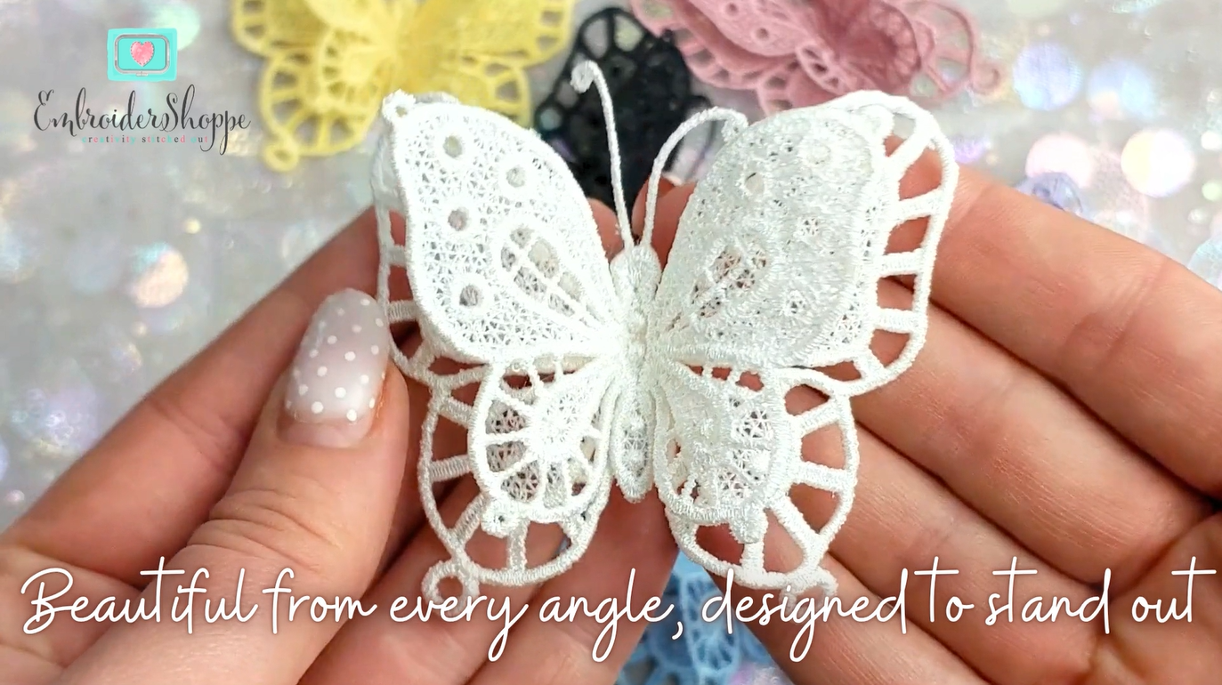 Double Lace Butterfly