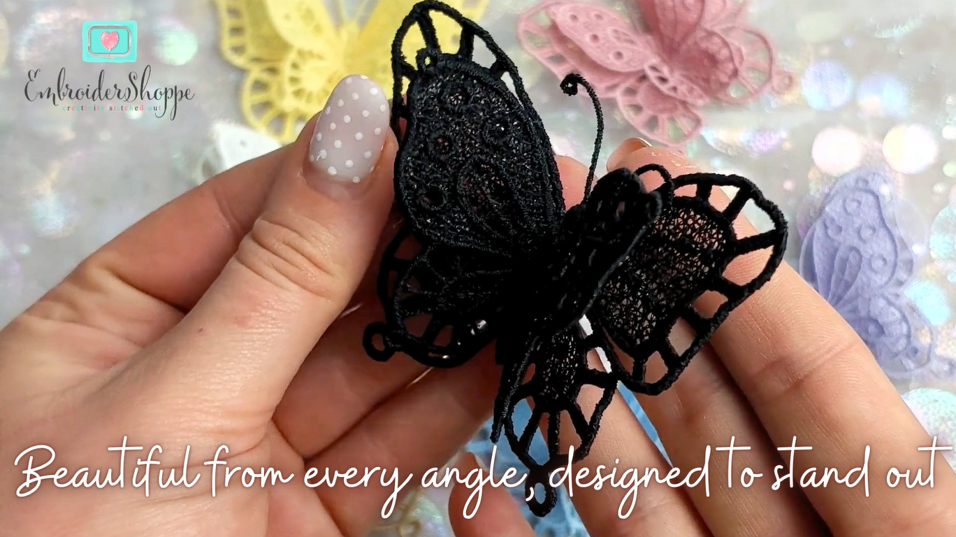 Double Lace Butterfly