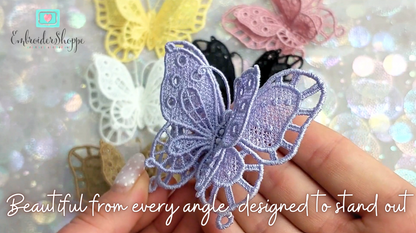 Double Lace Butterfly