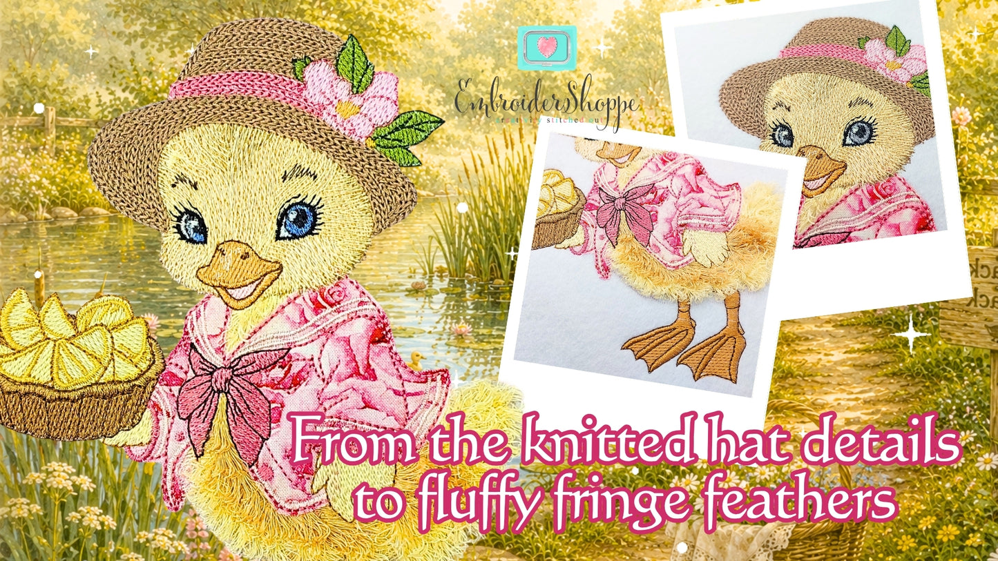 5 x 7 Duckling Daisy