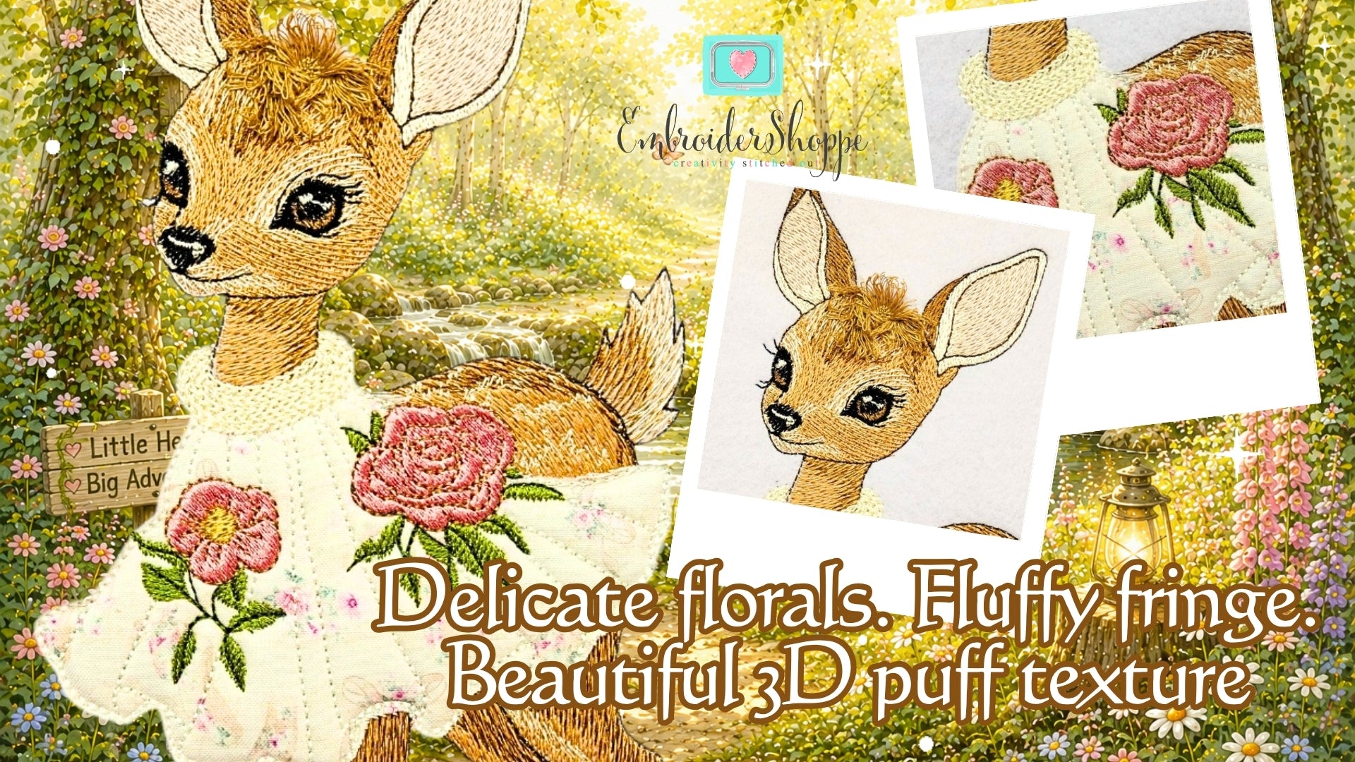 6 x 10 Bell Deer